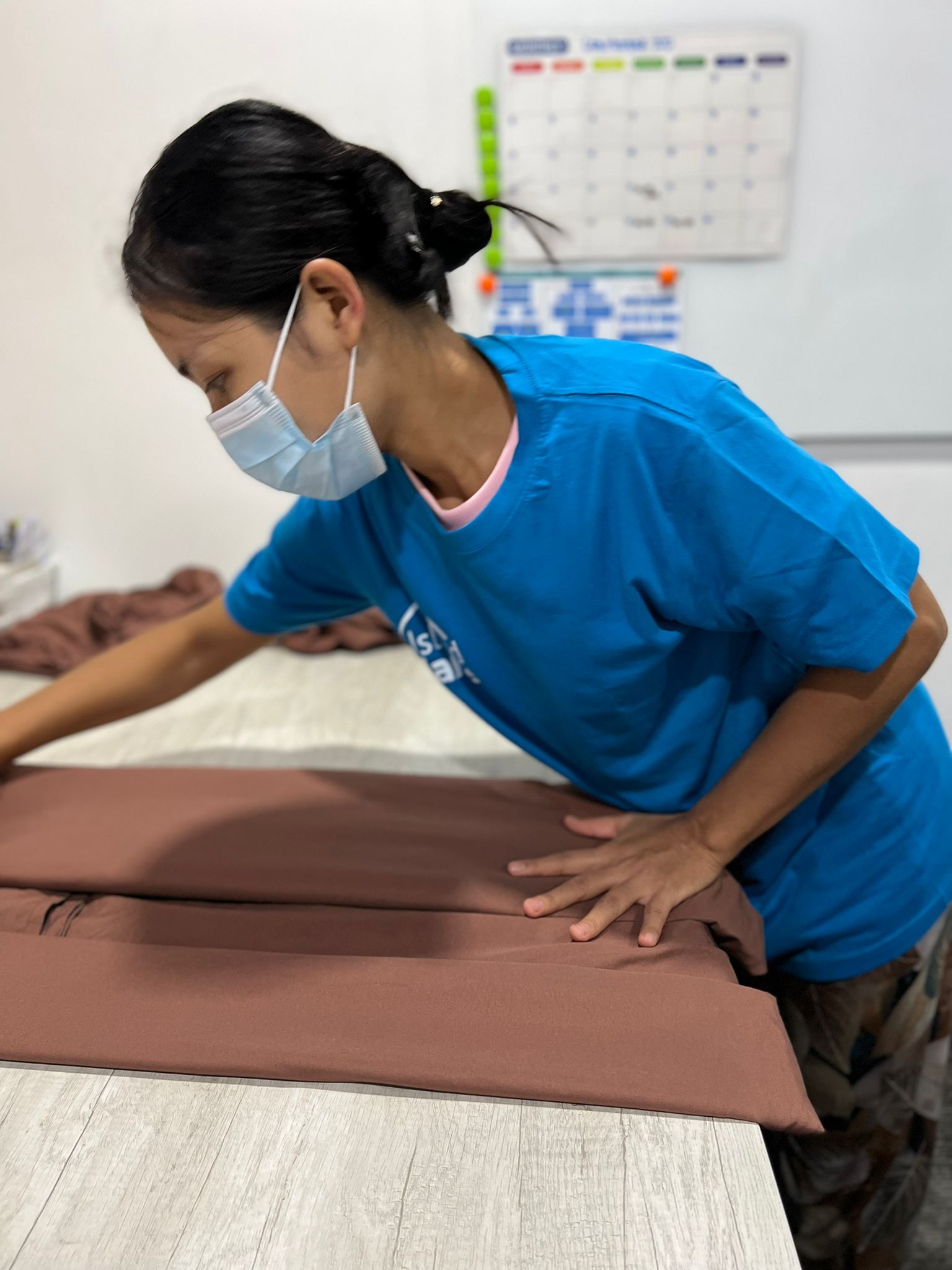 Maid Training: Folding Linens
